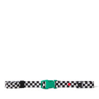 State bags detachable chest strap cotton checkerboard green front view click to zoom 