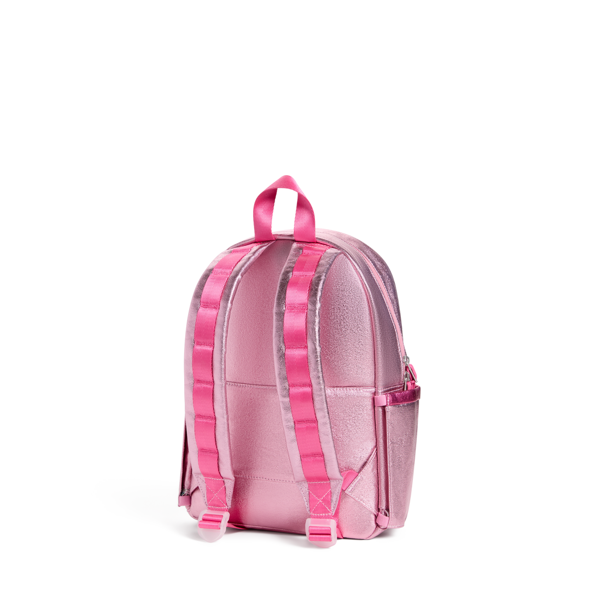 STATE Bags Kane Mini Backpack Metallic Patchwork Bows Back View Click to Zoom