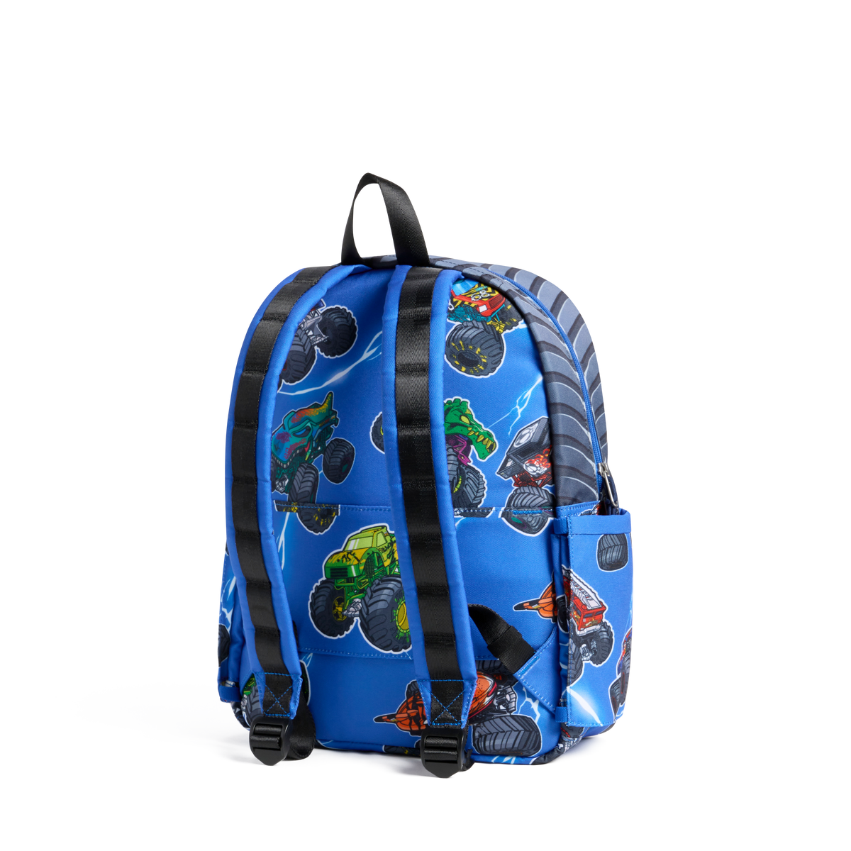 STATE x Hot Wheels™ Kane Backpack Falling Trucks Back View Click to Zoom