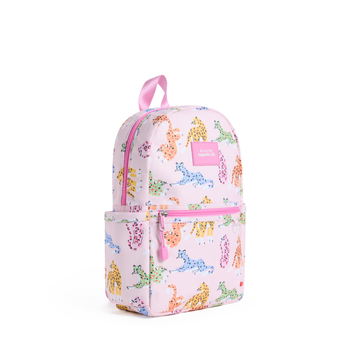 STATE x MagneticMe Kane Mini Backpack Leopards Front Side View Click to Zoom