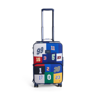 STATE Bags Logan Carry-On Suitcase Varisty Numbers Front View Click to Zoom